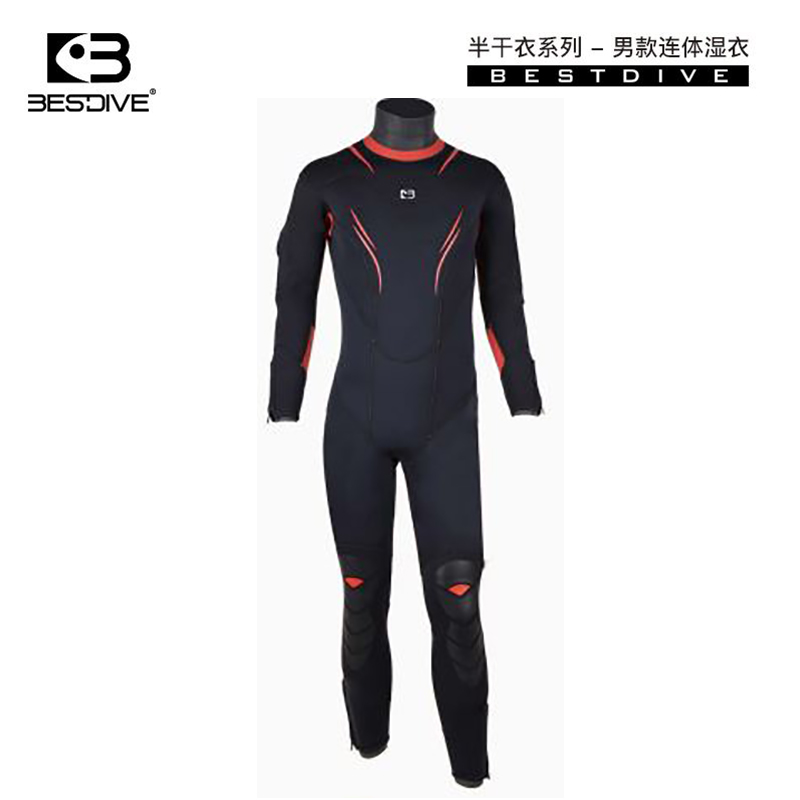 冰潛系列 6.5mm連體男式半干衣潛水服 BESTDIVE潛水服